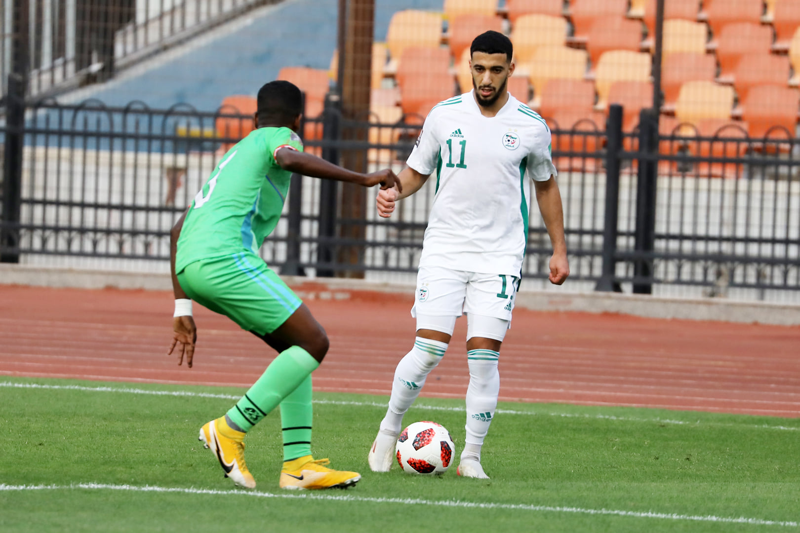 benrahma fixe djibouti vs algerie 4 0 12 novembre 2021 cairo stadium