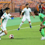 ounas dribble mahrez djibouti vs algerie 4 0 12 novembre 2021 cairo stadium