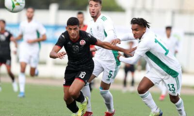 tunisie algerie U20 unaf ben hamed lateral