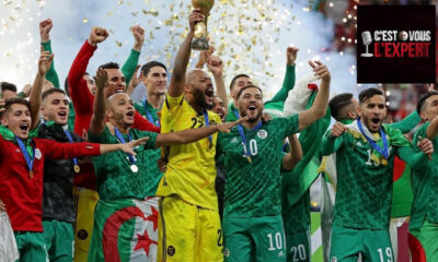 Coupe arabe sacre algérie