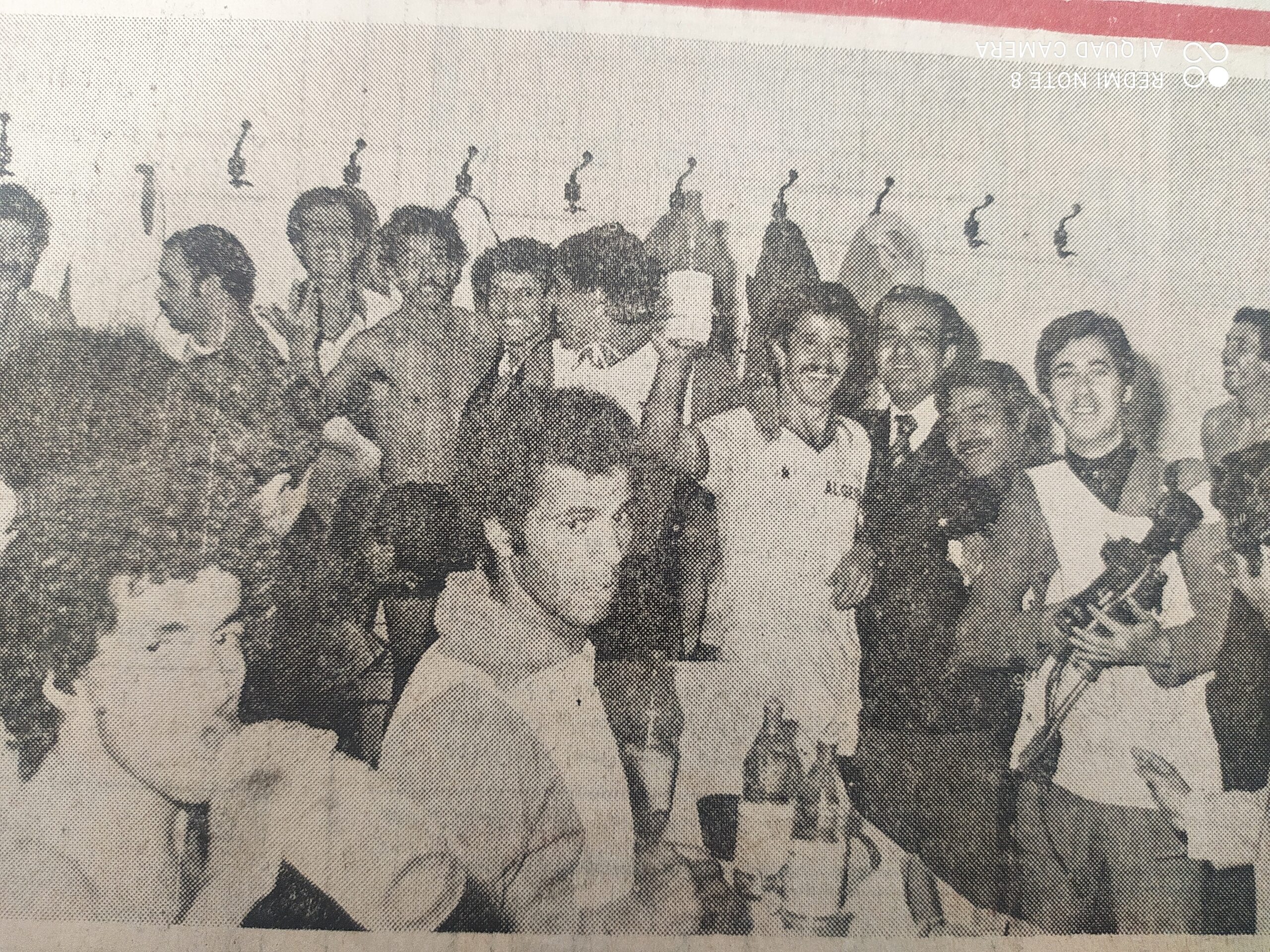 Vestiaire apres Algerie Maroc 1980
