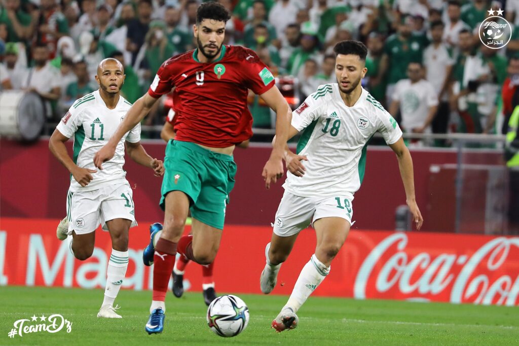 azaro brahimoi mrezigue maroc algerie arab cup 2021