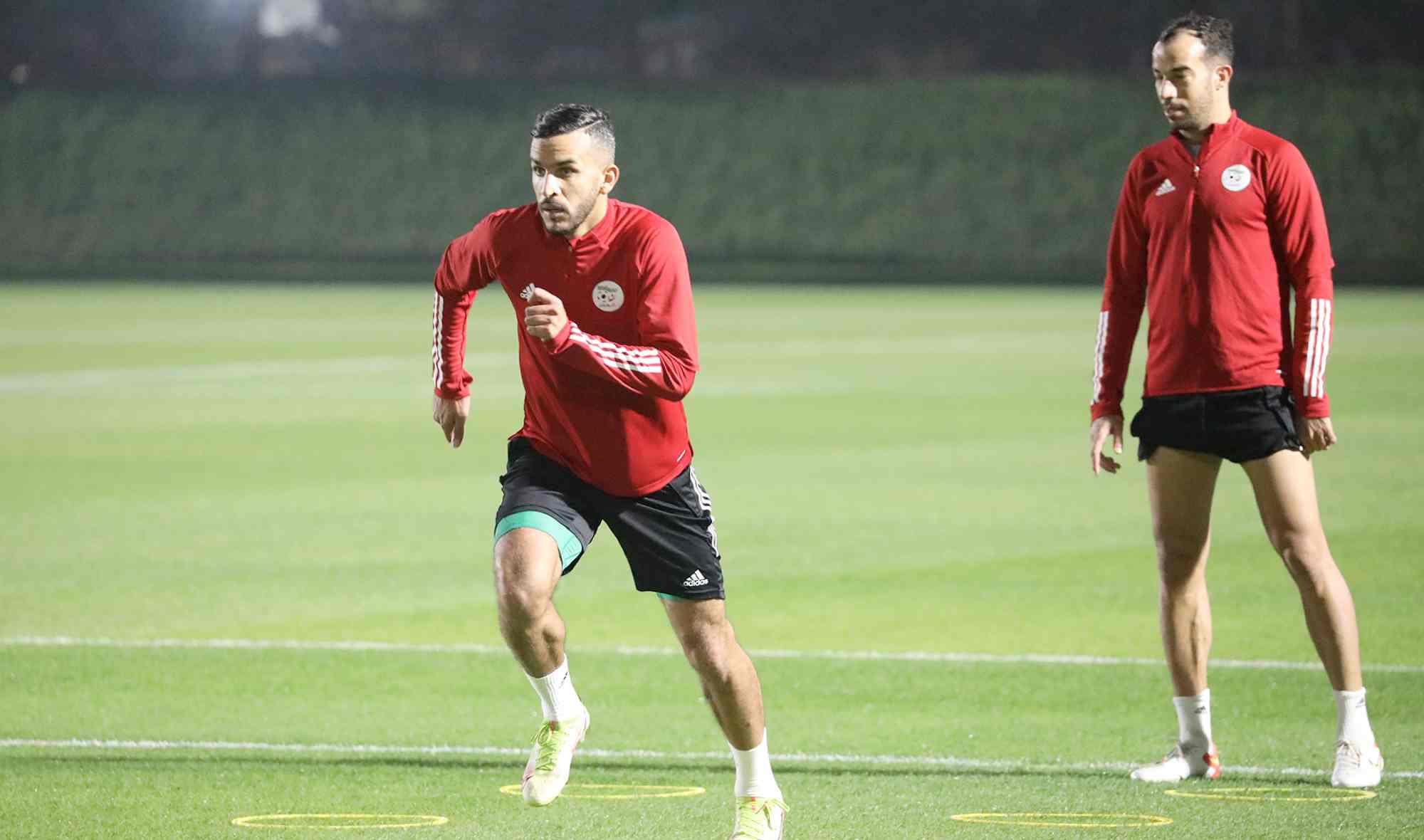 bedrane benlamri axe defensif doha entrainement rouge