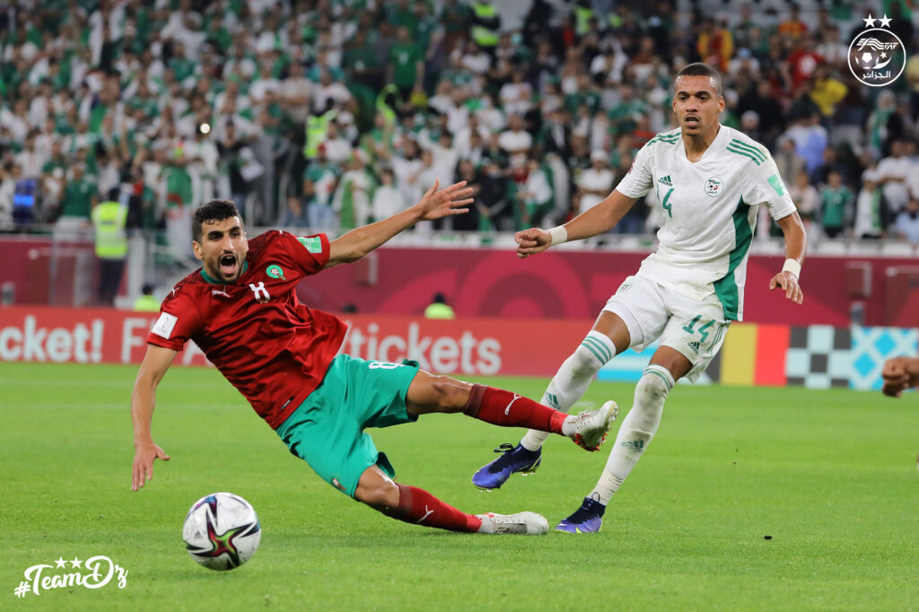 bendebka maroc algerie arab cup 2021