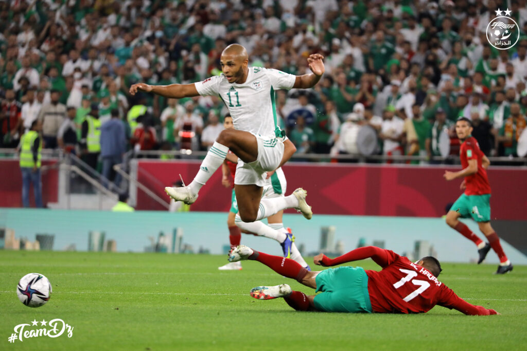 brahimi vol maroc algerie arab cup 2021