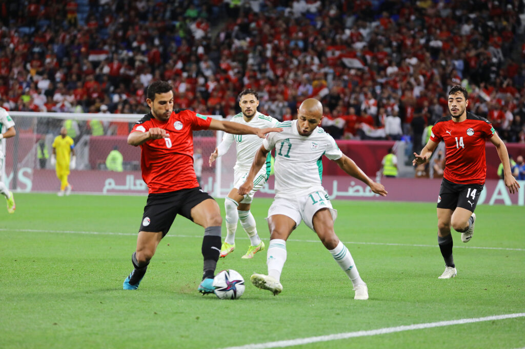brahimi yacine duel coupe arabe 2021 egypte algerie 1 1