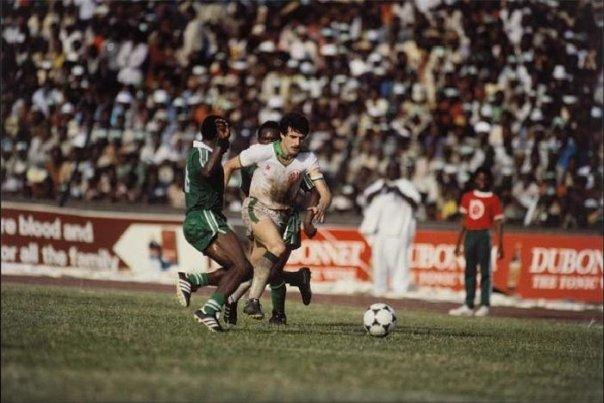 fergani cap Nigeria algerie 3 0 Finale CAN 1980