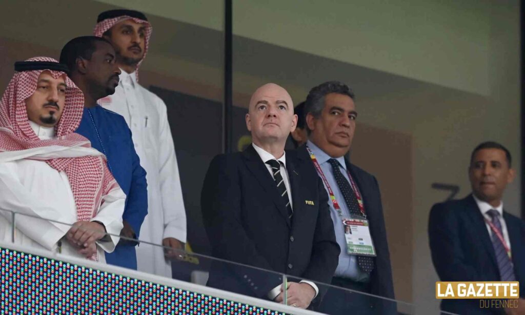 infantino cheikhs tribune doha arab cup 2021