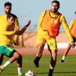 joueurs jsk kabylie exercice entrainement canaris