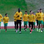 jsk kabylie entrainement canaris jaune et vert