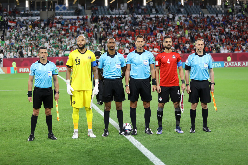 mbolhi arbitre coupe arabe 2021 egypte algerie 1 1
