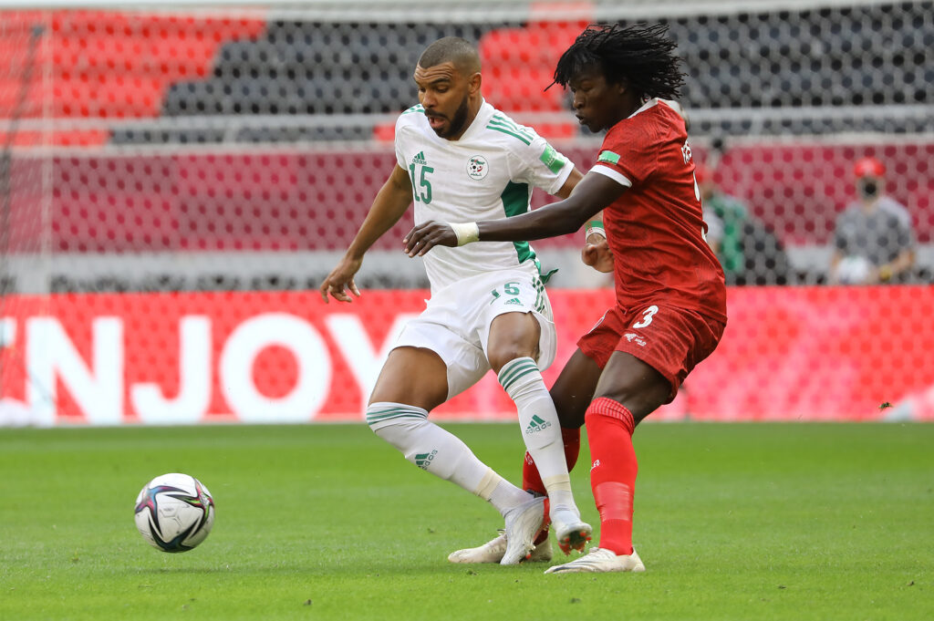 soudani duel coupe arabe 2021 algerie soudan 4 0
