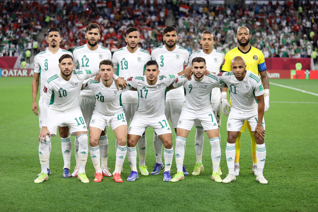 team dz onze coupe arabe 2021 egypte algerie 1 1