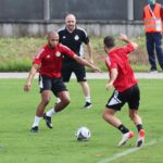 belmadi avec brahimi bennacer entrainement douala