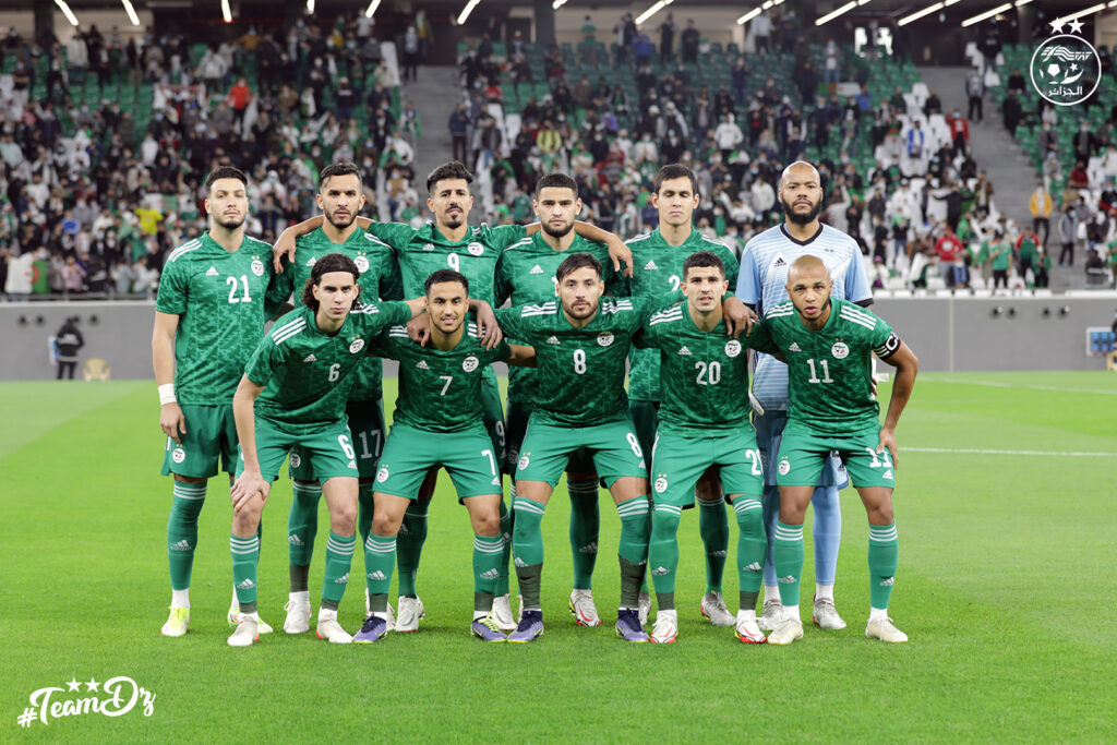 onze team algerie 3 0 ghana amical prepa can 2021