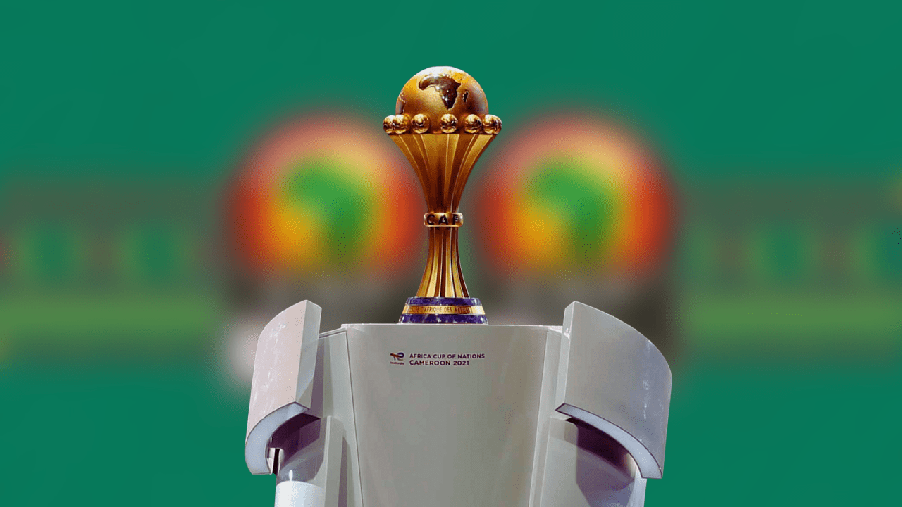 trophee can 2021 cameroun socle
