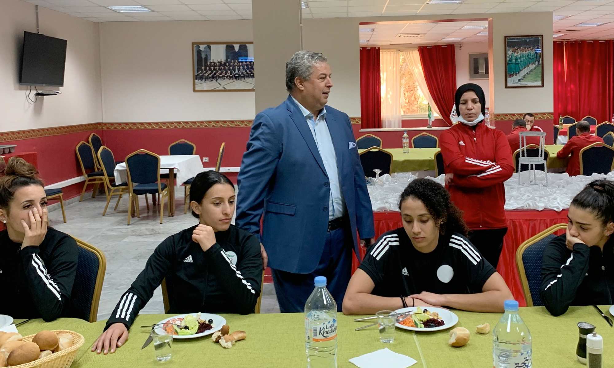 amara charafeddine president faf radia fertoul visite feminine repas sudi moussa