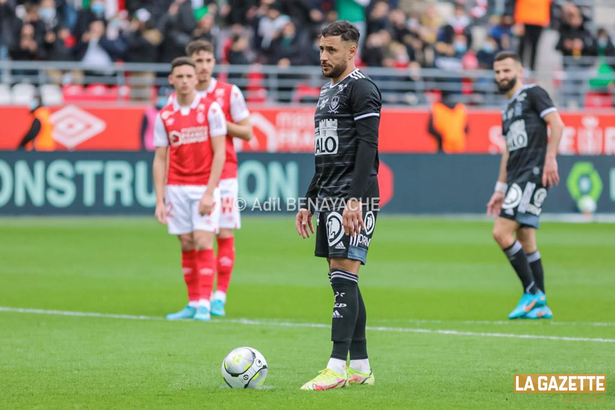 belaili reims brest penalty tir