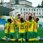 joie jsk victoire tizi ouzou canaris mains ciel