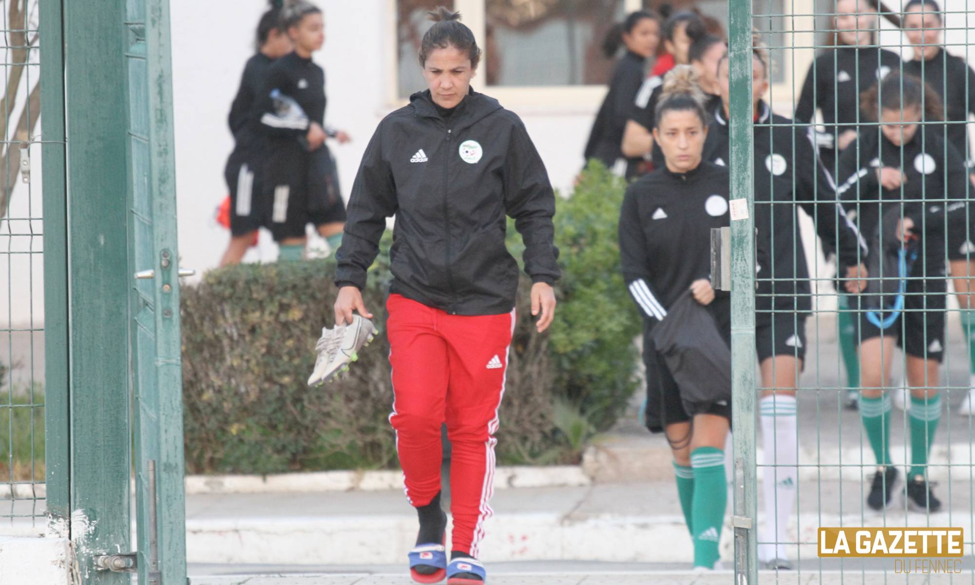 naima bouhenni depart entrainement en feminine fille