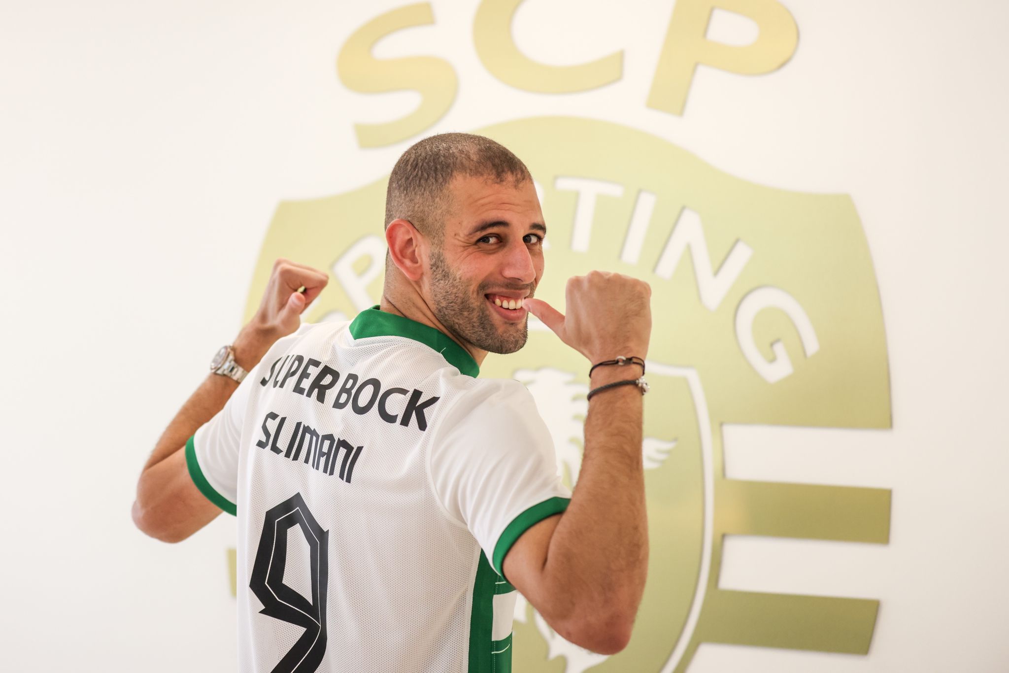 slimani dos prsentation sporting cp