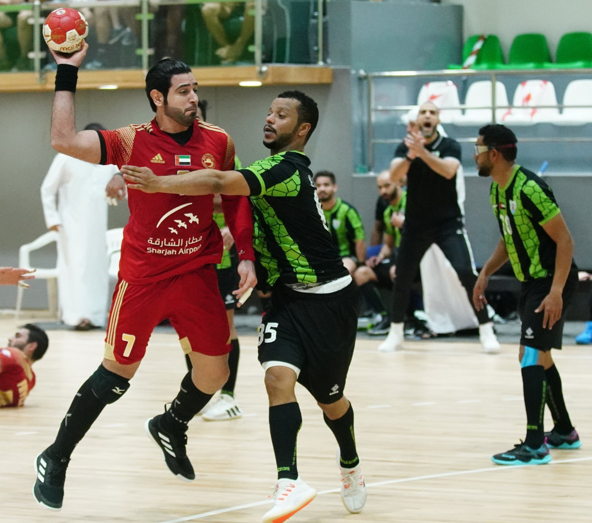 zohir naim shajrah emirates handball