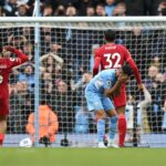 Riyad Mahrez rate Manchester City Liverpool 2021 22