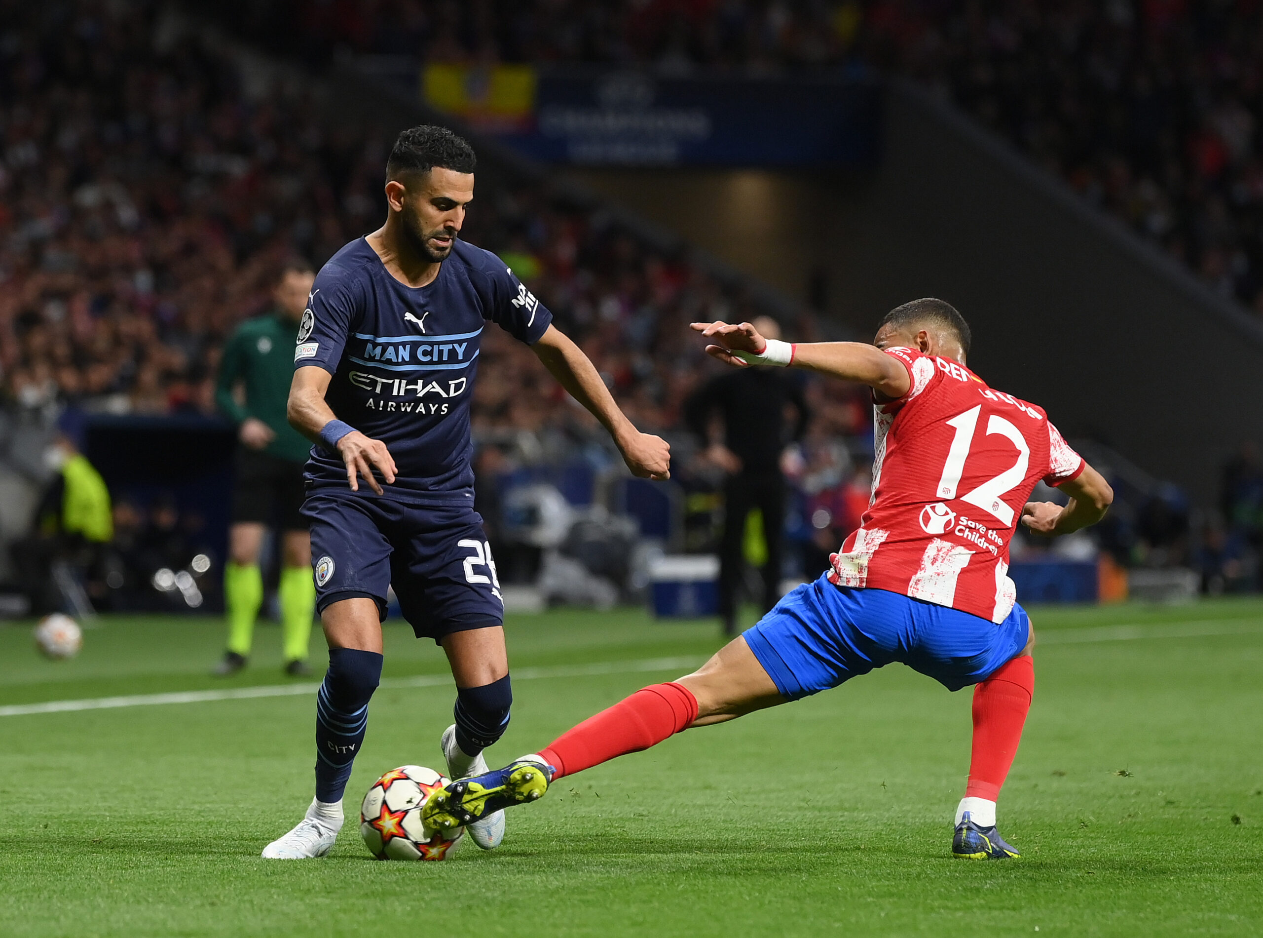 mahrez magie dribble atletico