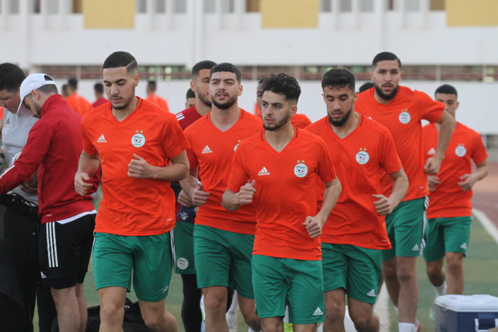 samy faraj benchaa baaloudj stage U20 nouakchott mauritanie mars 2022