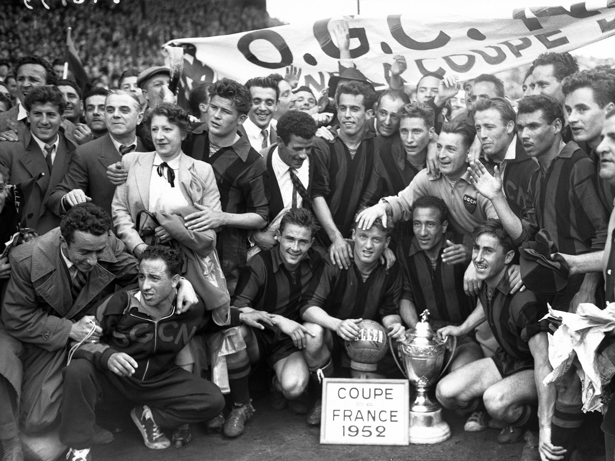 bentifour abdelaziz ahmed firoud ogc nice 1952 coupe de france