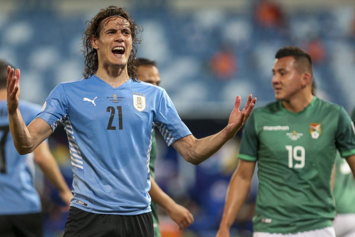 cavani uruguay amical