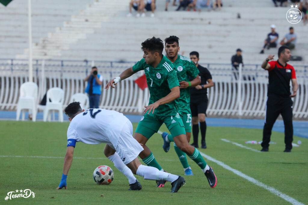 duel 7 U23 amical Palestine 22 mai 2022