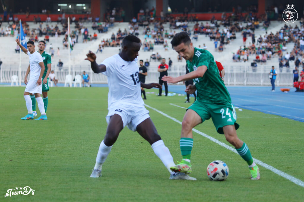 duel virage U23 amical Palestine 22 mai 2022