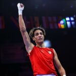 imane khelif victoire boxe feminine joie