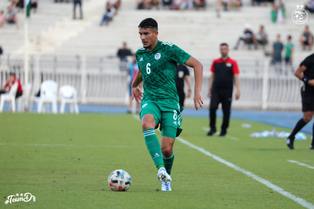 lateral U23 amical Palestine 22 mai 2022