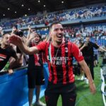 milan ac joie bennacer scudetto champion italie 2022