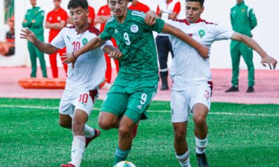 attaquant 9 Maroc Algerie U18 JM Oran 2022 sig
