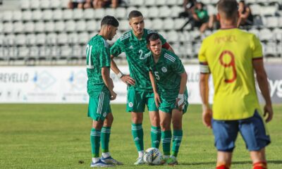 belkhir benchaa reda coup franc algerie U23 colombie Tournoi Maurice Revello 2022 juin