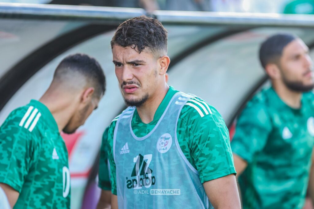 benaissa milieu defensif nice blesse algerie U23 colombie Tournoi Maurice Revello 2022 juin