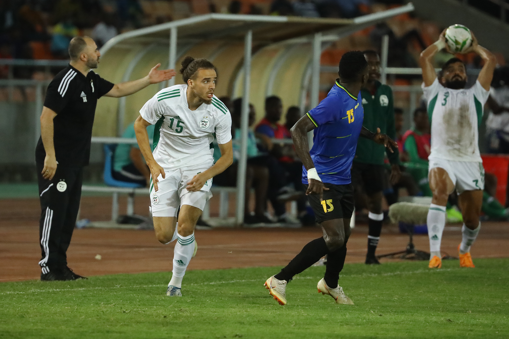 brahimi billel belmadi touche benayada taifa stars tanzanie victoire 2 0 dar es salam juin 2022