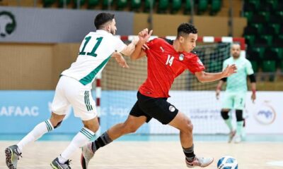 futsal algerie egypt arab futsal 2022