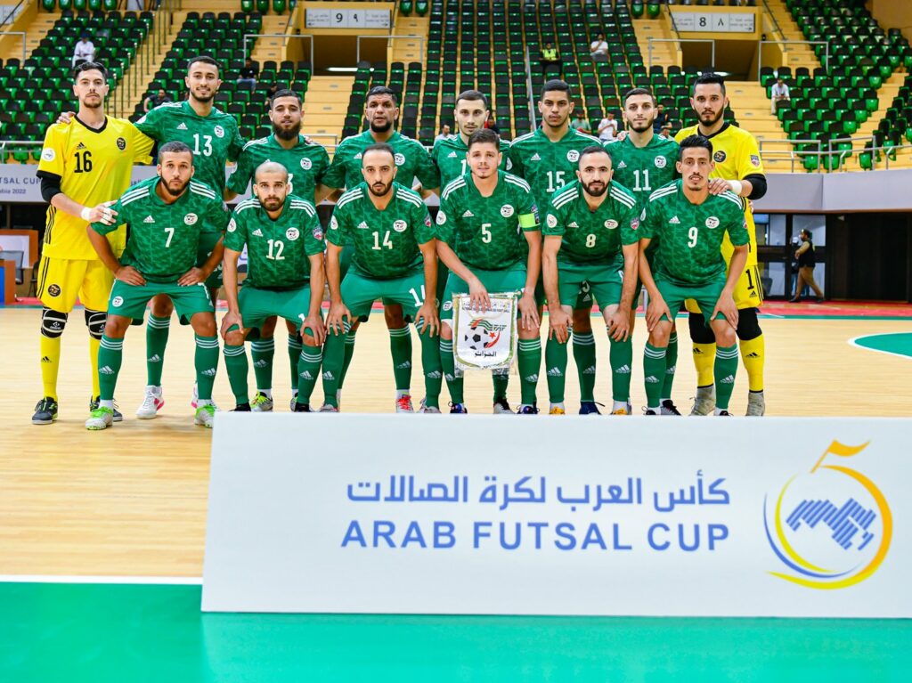futsal team arab futsal cup 2022 arabie saoudite
