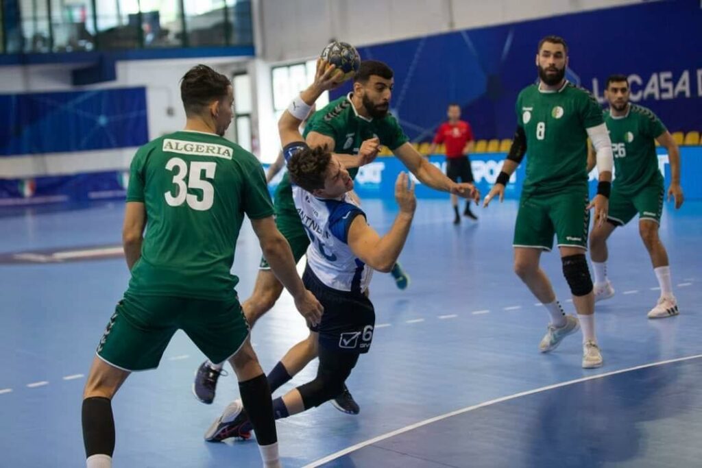 handball dz rahim prepa italie amical