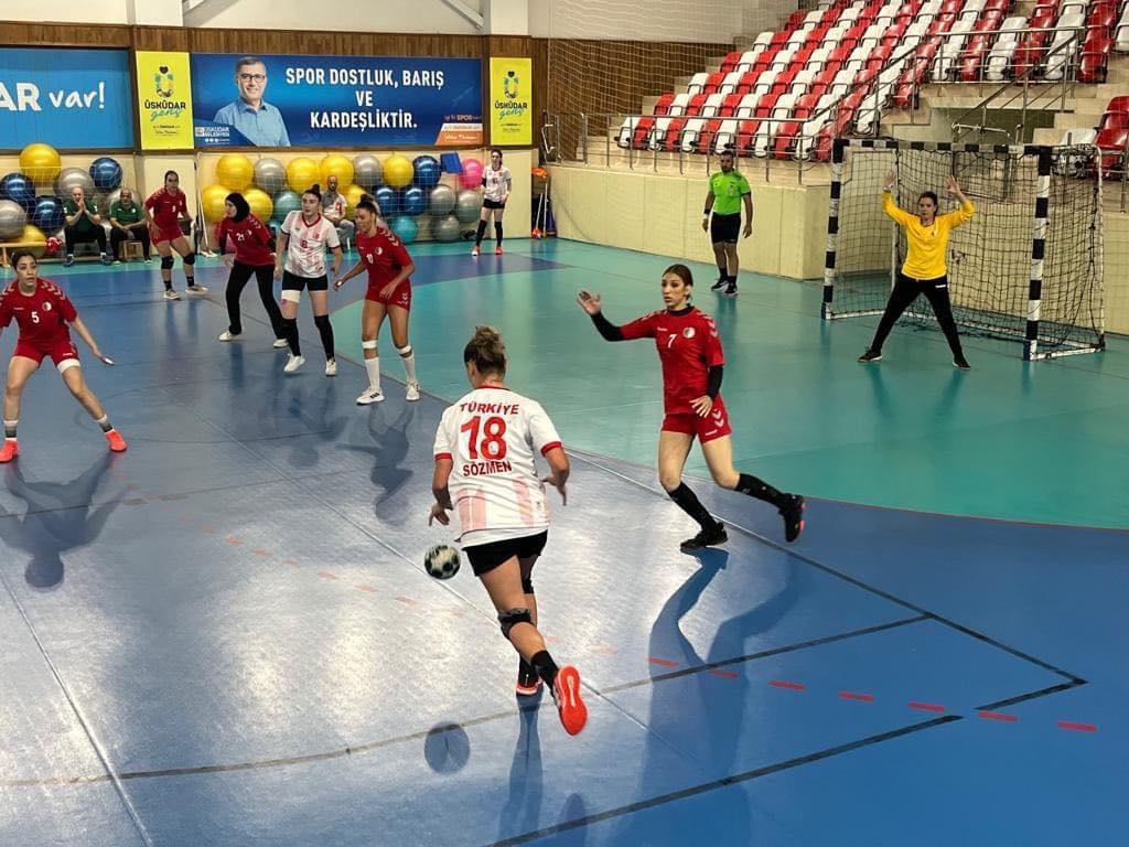 handball feminin dz turquie amical fille