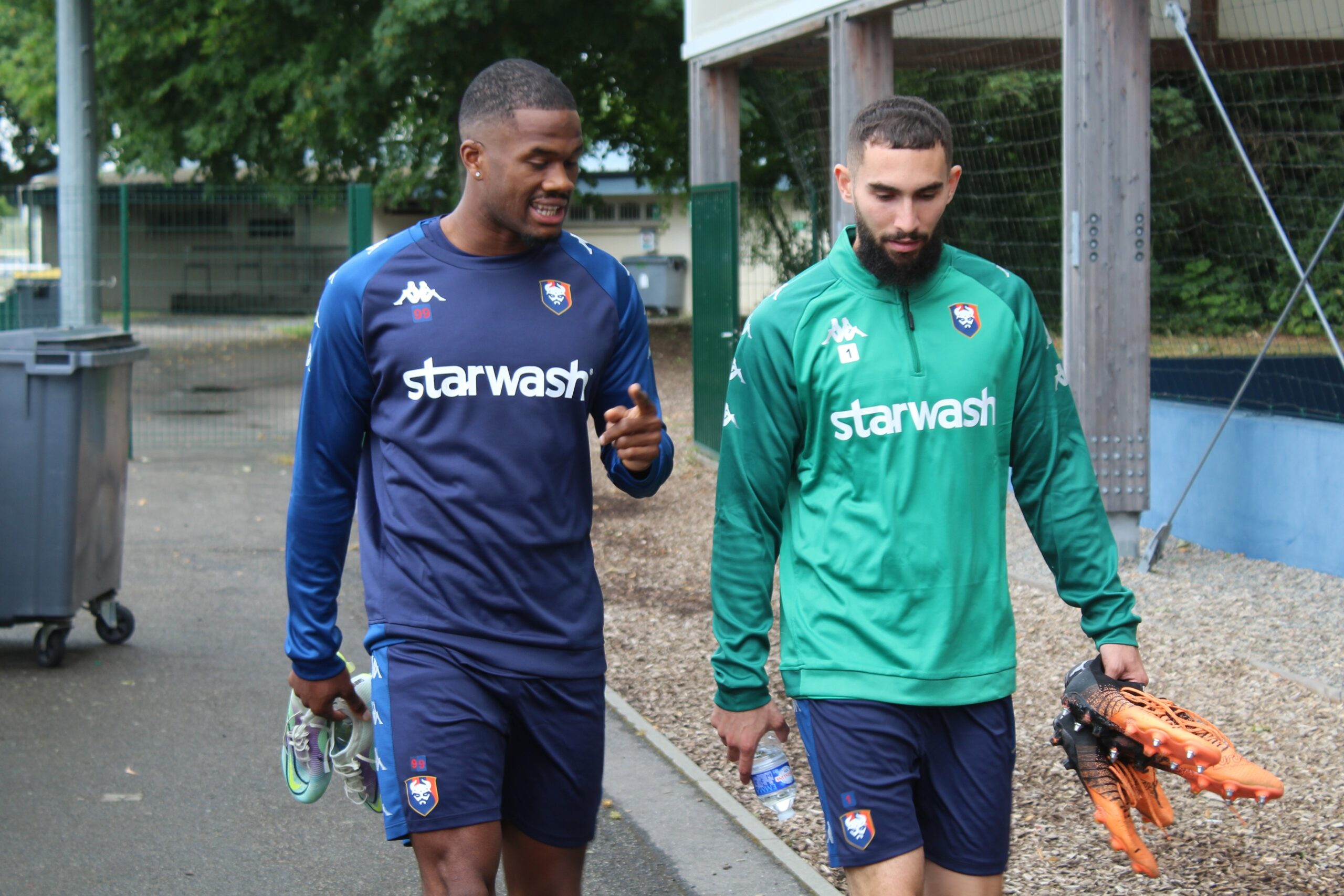 mandrea anthony sm caen reprise entrainement v