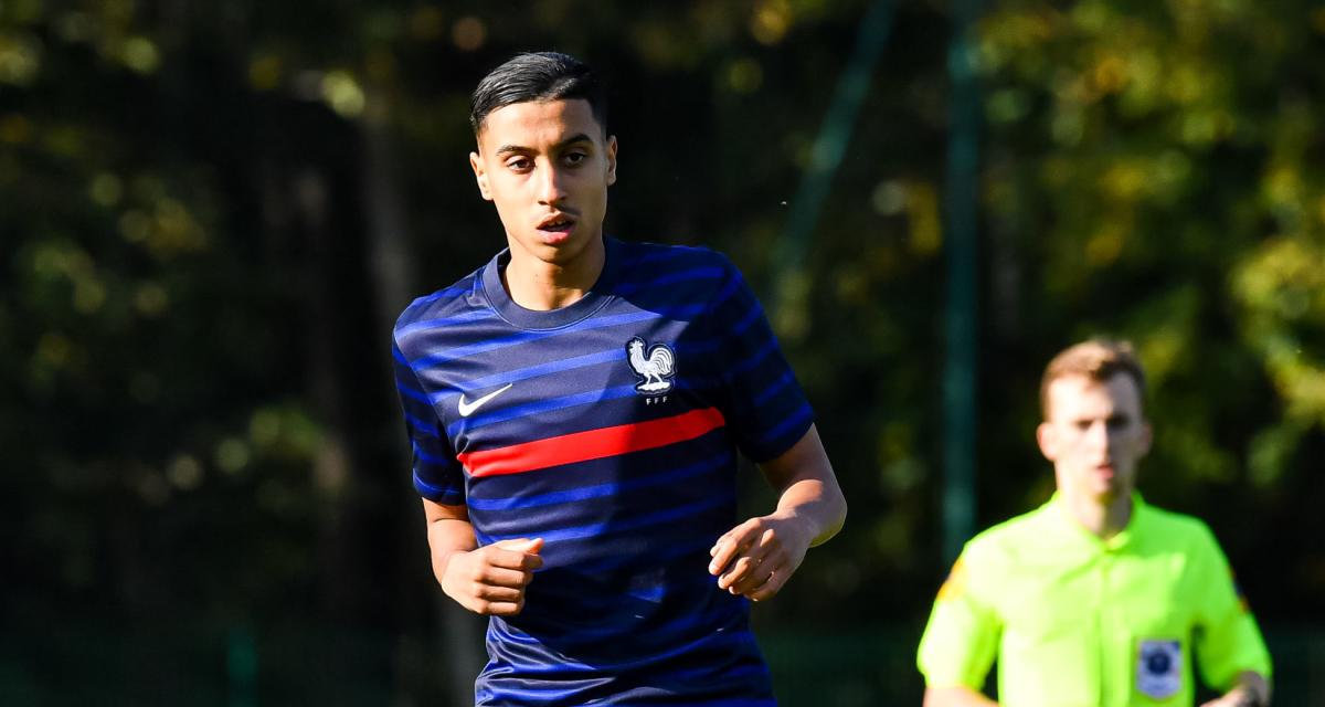 messoussa amine pro a lille attaquant france U18