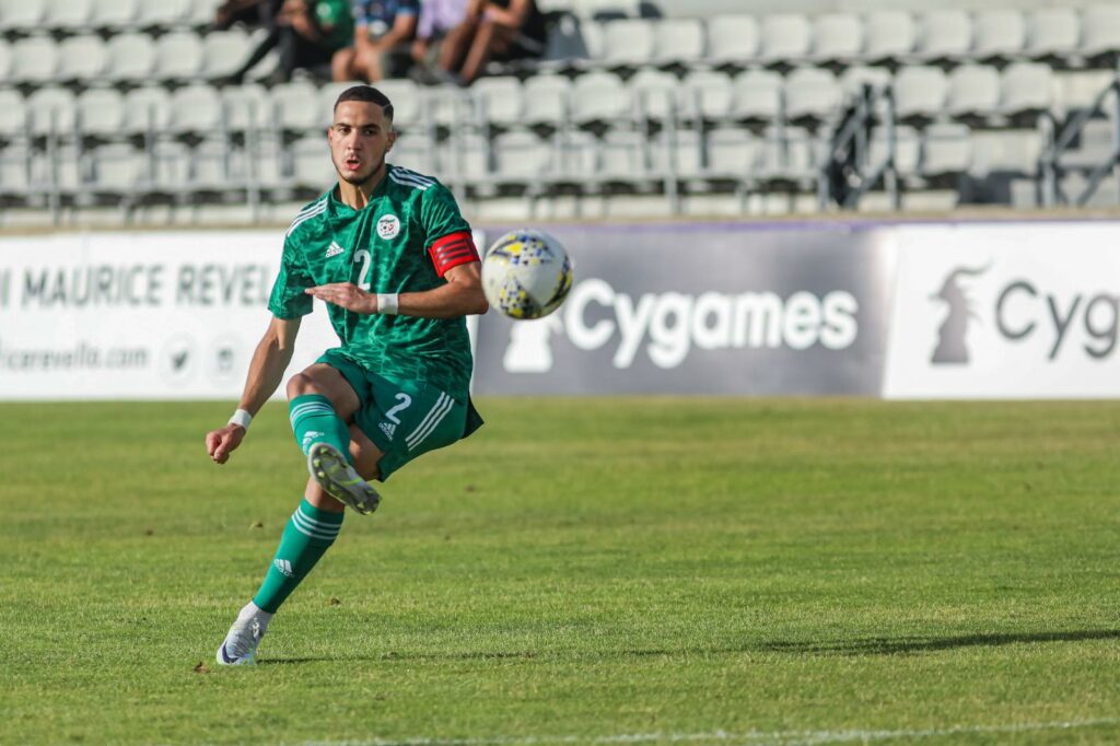 reda benchaa capitaine algerie U23 colombie Tournoi Maurice Revello 2022 juin