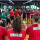 stage handball feminin groupe algerienne concentration avant jm oran