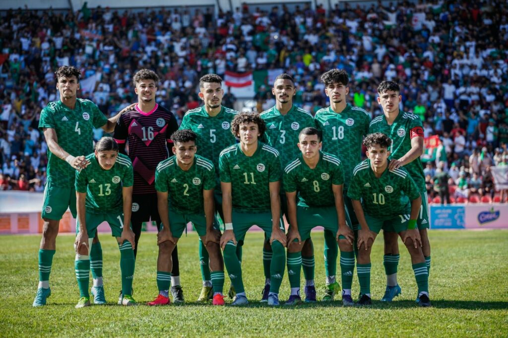 team dz Maroc Algerie U18 JM Oran 2022 sig