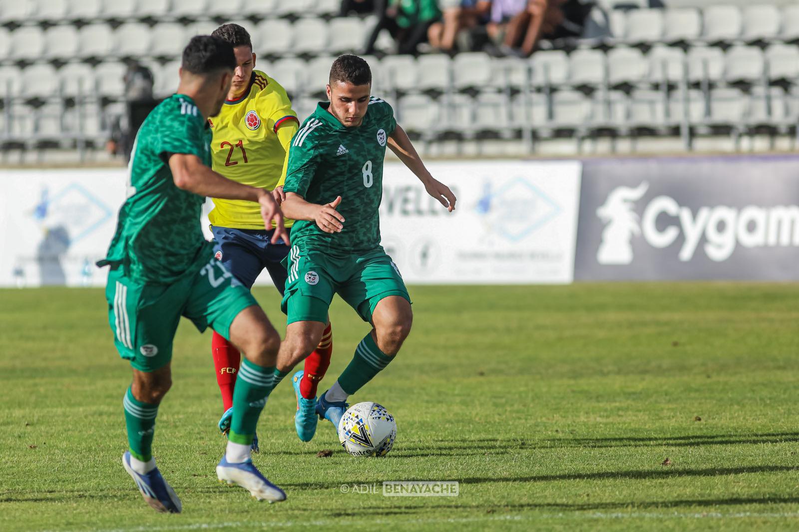 yacine titraoui algerie U23 colombie Tournoi Maurice Revello 2022 juin